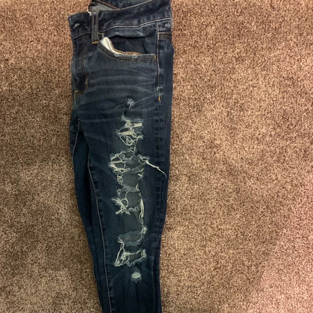 Ripped skinny Jeans- American Eagle